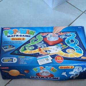 Scholastic Pop to Win Math Game - Blue and Yellow